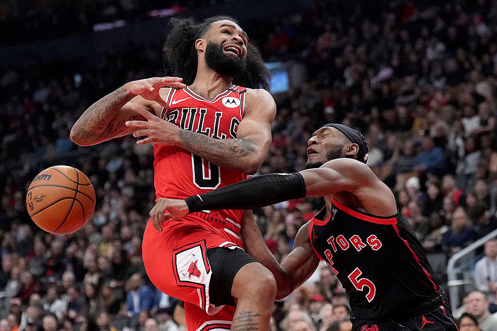 NBA Basketball: Chicago Bulls vs Toronto Raptors