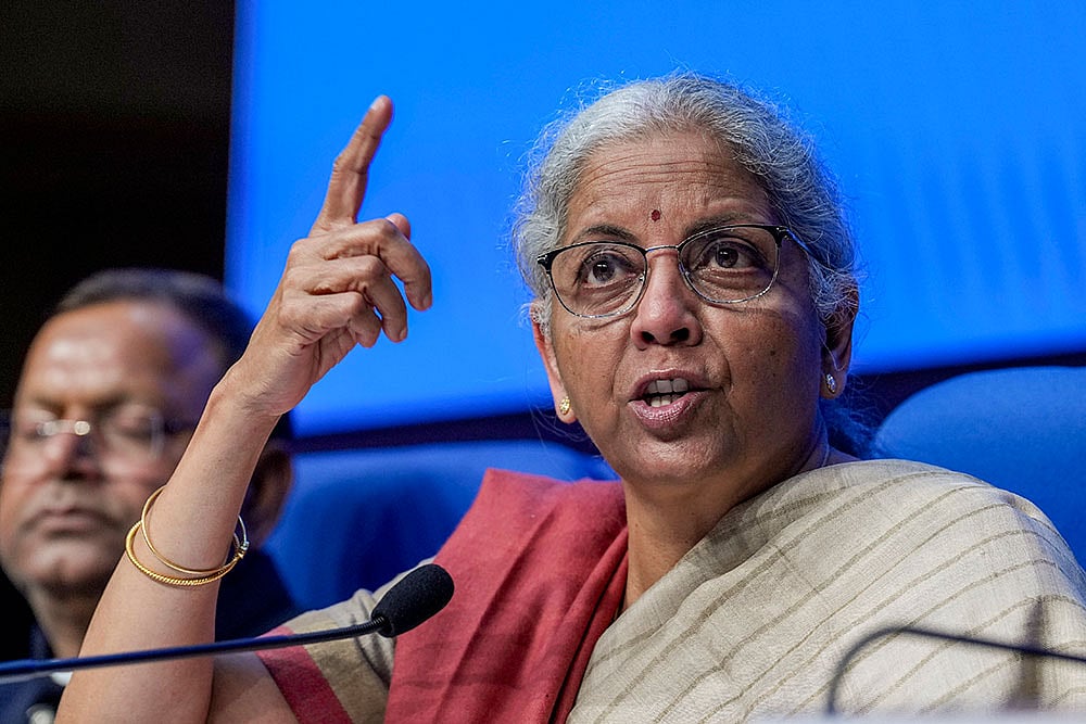 Union Finance Minister Nirmala Sitharaman