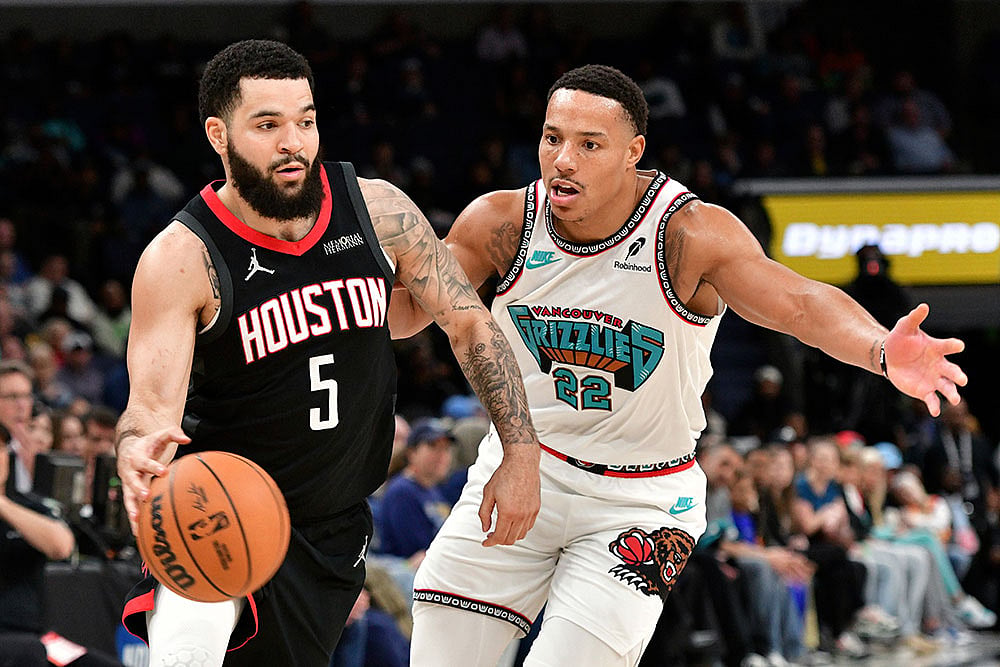 NBA Basketball Game: Memphis Grizzlies vs Houston Rockets