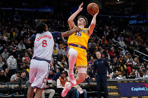 NBA Basketball: Los Angeles Lakers vs Washington Wizards
