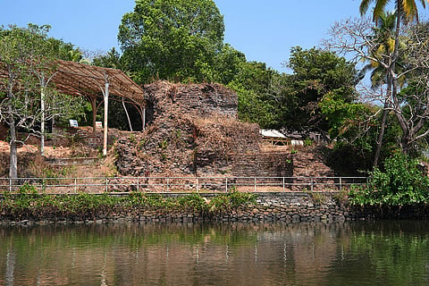 Another view of the Kottappuram fort, which is part of Muziris.