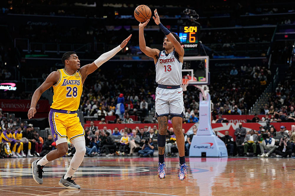 Lakers Wizards Basketball