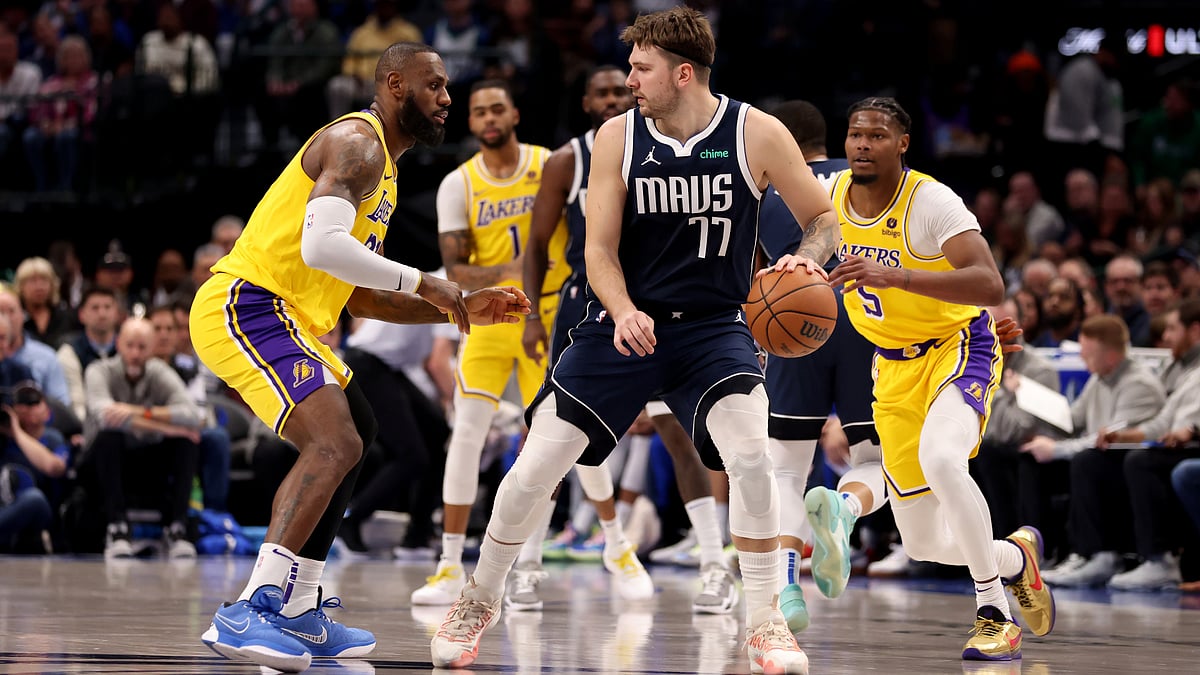 Luka Doncic and LeBron James will be team-mates soon - null