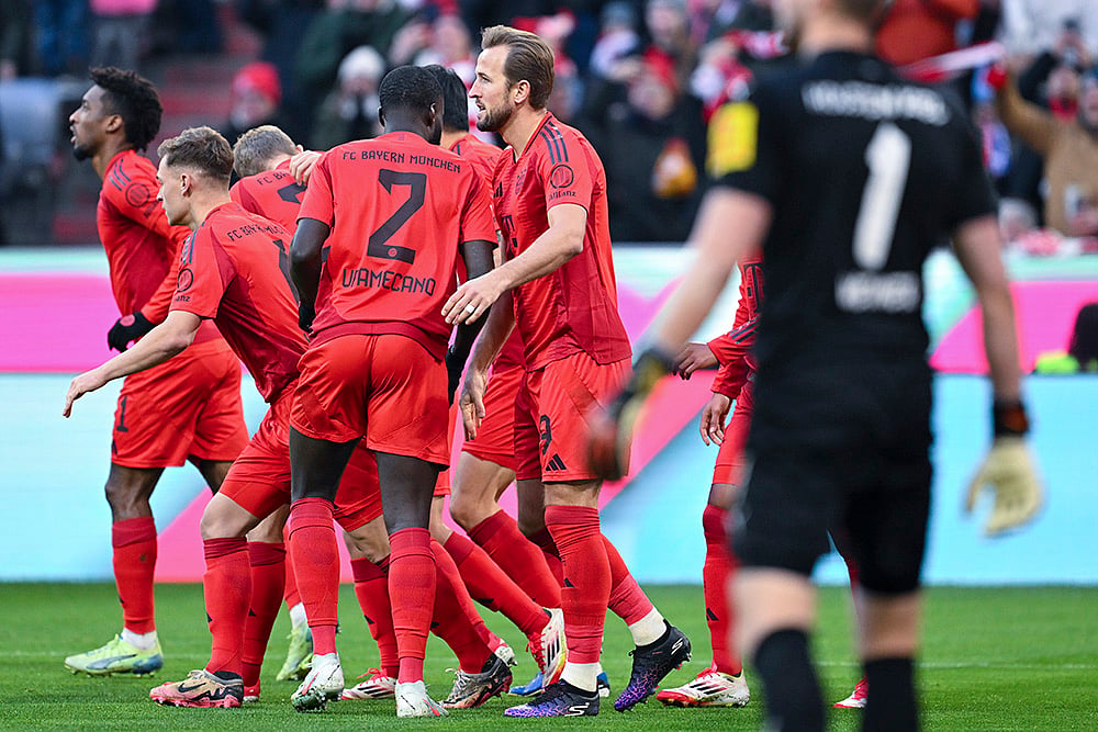 Germany Soccer Bundesliga Bayern Munich and Holstein Kiel photo: Harry Kane