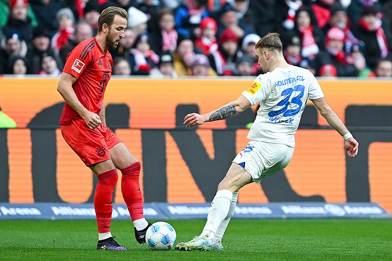 Germany Soccer Bundesliga Bayern Munich and Holstein Kiel photo: Harry Kane