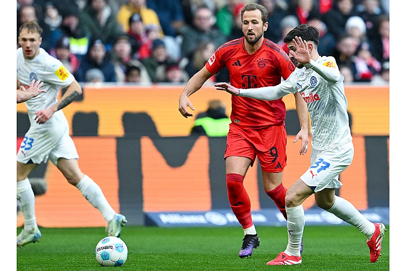 Germany Soccer Bundesliga Bayern Munich and Holstein Kiel photo: Harry Kane