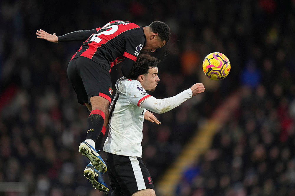 English Premier League soccer Bournemouth vs Liverpool photo: Curtis Jones