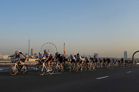Emirates Cycling: Participants compete in L'Etape Dubai