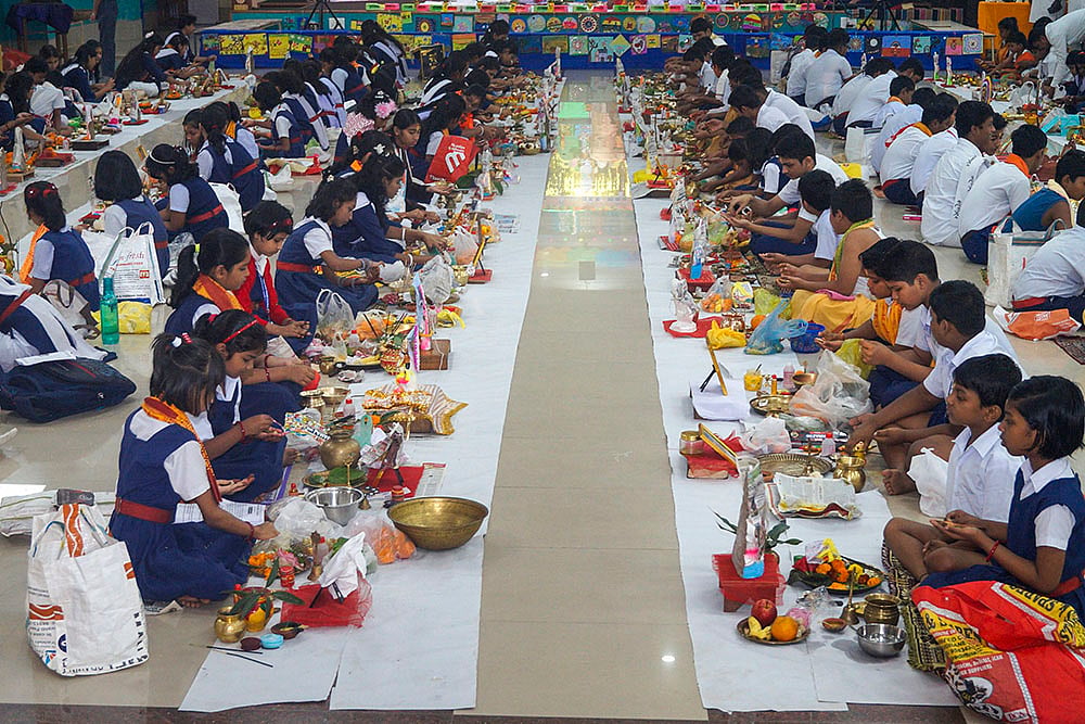 Eve of Basant Panchami in Odisha