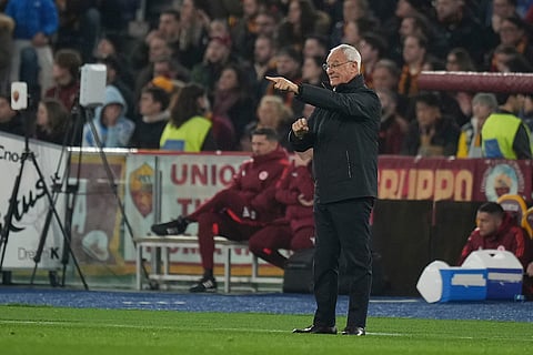 Serie A 2024-25: Roma's head coach Claudio Ranieri