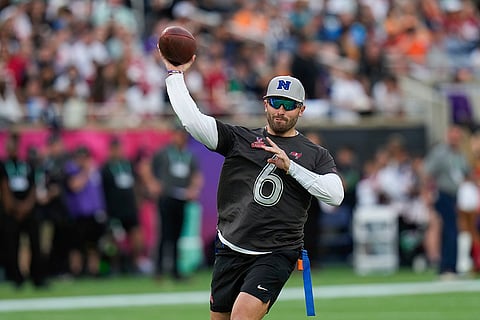 Pro Bowl Football: NFC quarterback Baker Mayfield, of the Tampa Bay Buccaneers