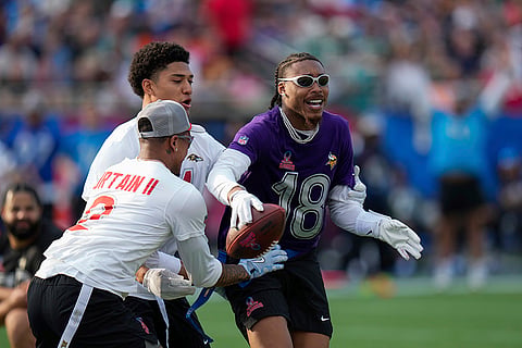 Pro Bowl Football: NFC wide receiver Justin Jefferson