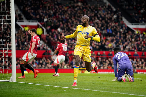 English Premier League 2024-25: Crystal Palace's Jean-Philippe Mateta celebrates after scoring a goal