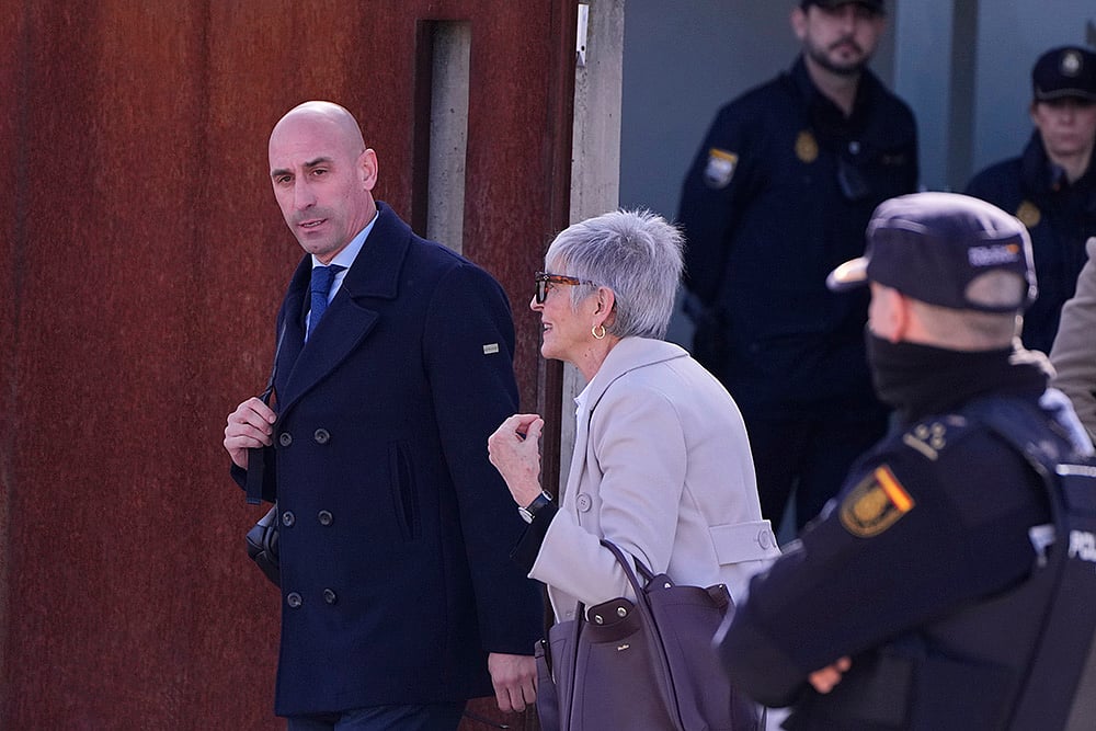 Spain’s former football boss Luis Rubiales trial begins over World Cup kiss with Jenni Hermoso