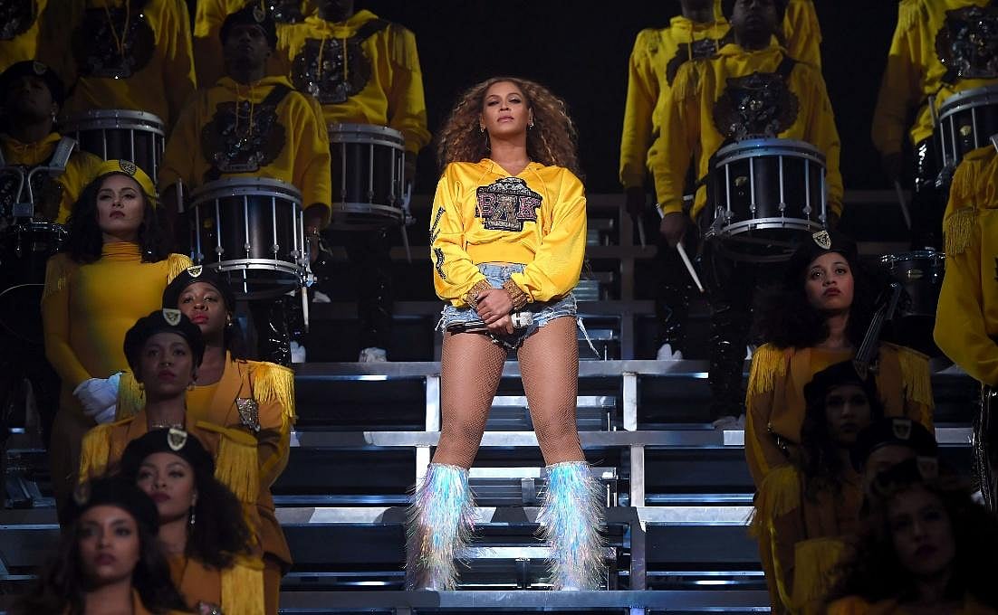 Beyonce in Coachella Festival