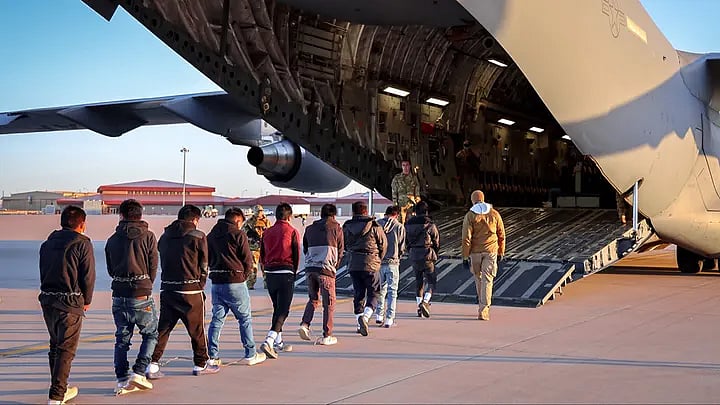 White House : Trump administration begins deportation of  migrants | representational image |