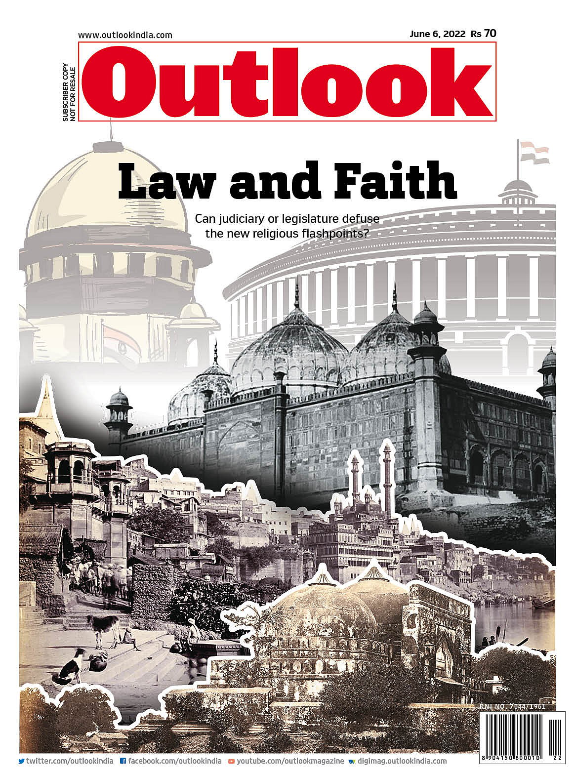 Outlook Magazine cover