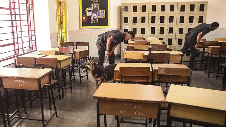 In Chandigarh, at least five schools, including private institutions, received bomb threat emails on Wednesday morning, police said. - PT; Representative image