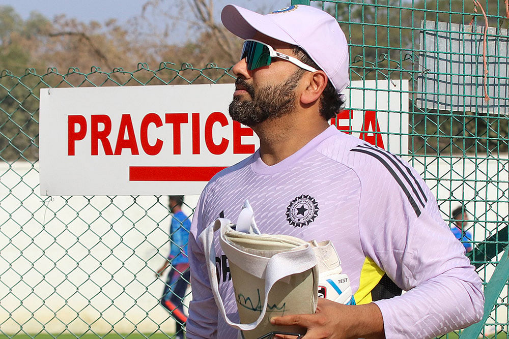 | Photo: PTI : Indian captain Rohit Sharma