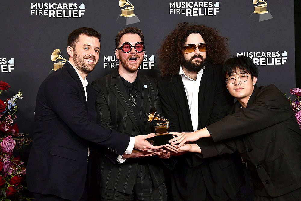 67th Annual Grammy Awards 2025 in Los Angeles: Rob Bisel, Cian Ducrot, Jared Solomon, Scott Zhang