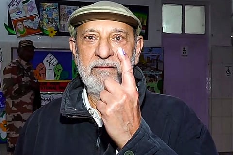 Delhi polls: Berger Paints Chairman casts vote
