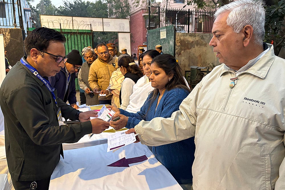 Delhi Assembly election 2025 voting photos: 