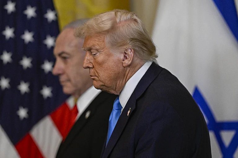 Donald Trump and Benjamin Netanyahu - Getty Images