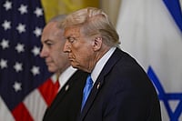 'Nobody Tells Me What We Should Be Selling': Trump Weighs F-35 Fighter Jet Sale To Turkey Amid Netanyahu Opposition Getty Images : Donald Trump and Benjamin Netanyahu