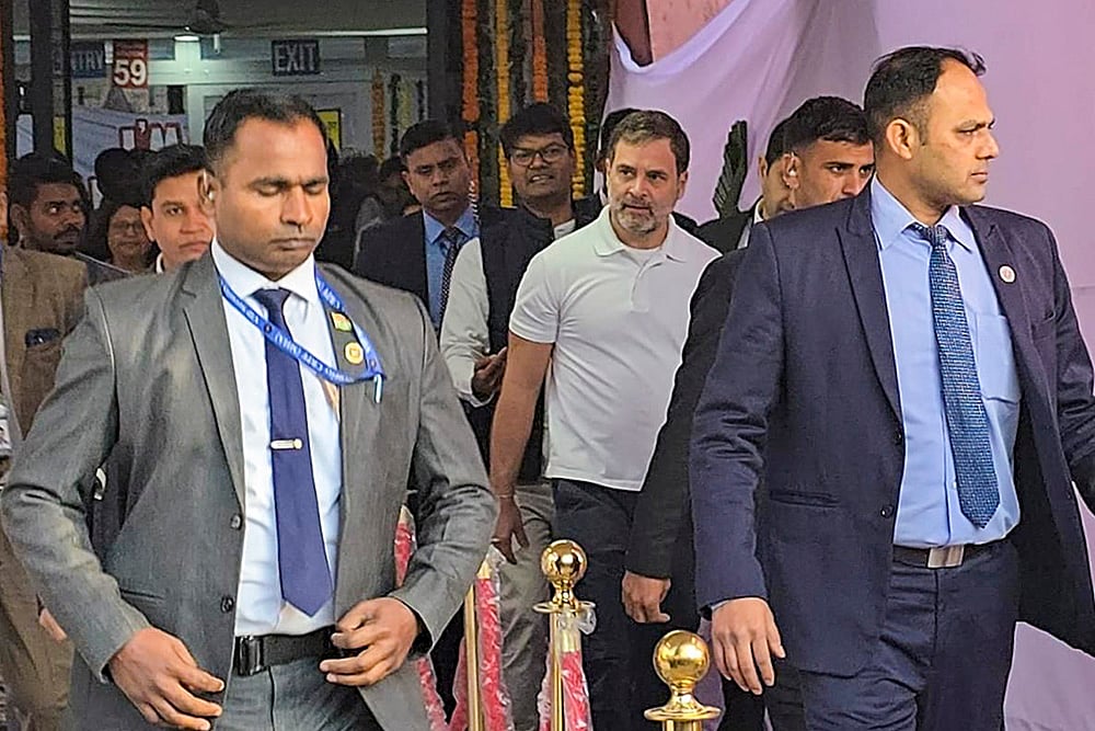 Delhi polls 2025 Rahul Gandhi casts vote