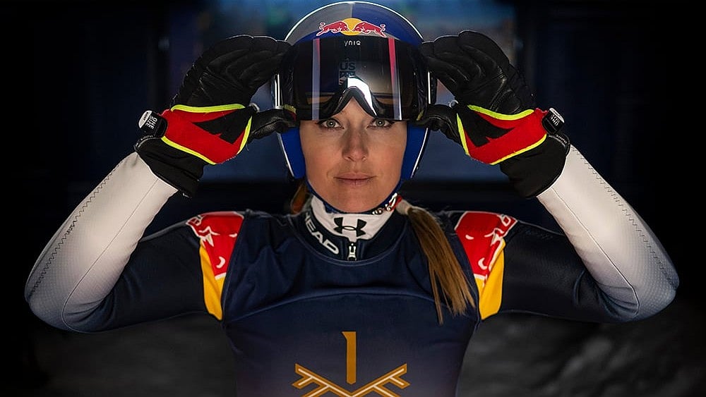| Photo: Joerg Mitter / Red Bull Content Pool : American skier Lindsey Vonn.