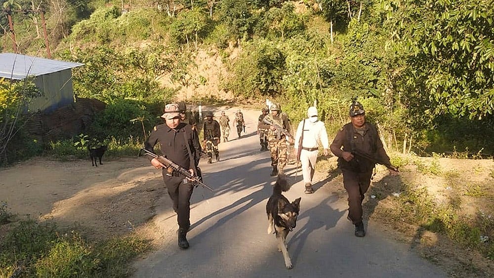 Representative Image : Manipur: Five Militants arrested. 