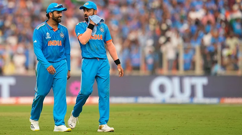 File photo of Virat Kohli and Rohit Sharma representing India.