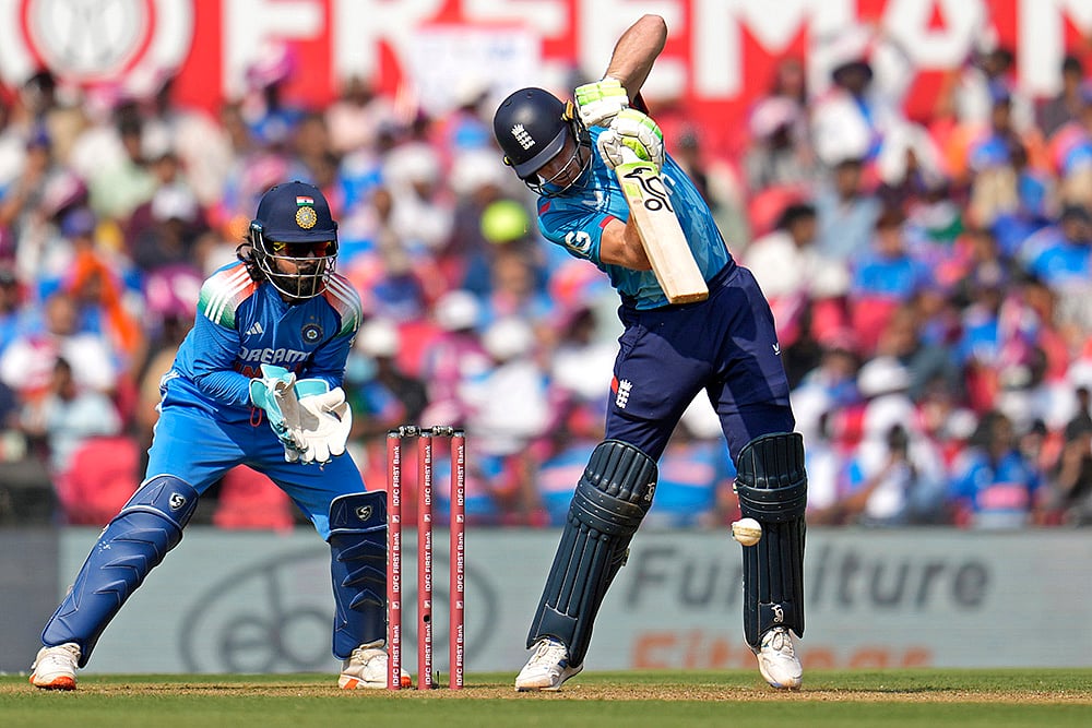 India England Cricket IND Vs ENG 1st ODI photos from Nagpur: Jos Buttler 