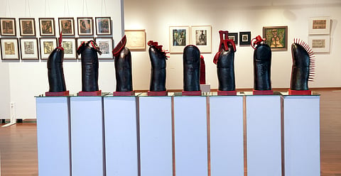 Sculptor Biman Das presents evocative forms 