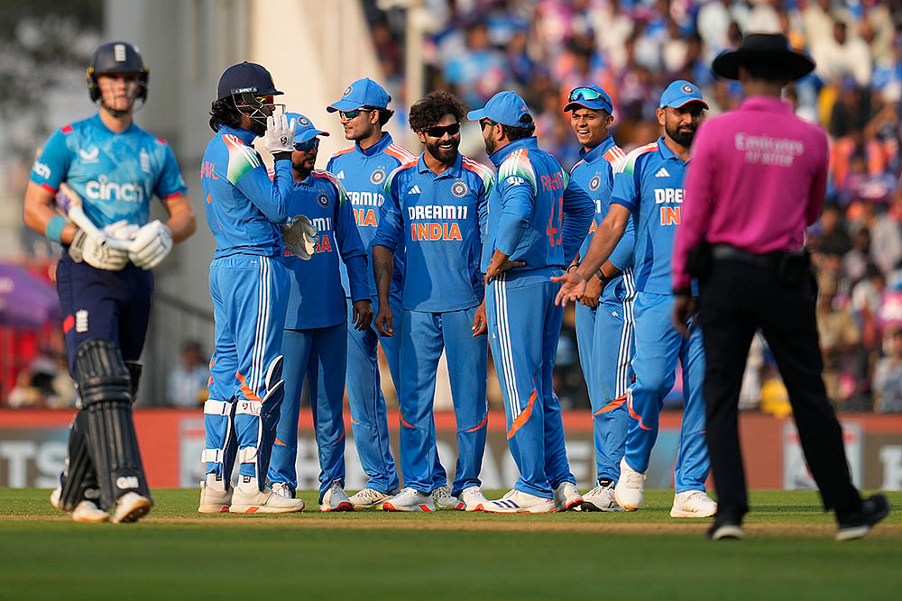 India England Cricket IND Vs ENG 1st ODI photos from Nagpur: Ravindra Jadeja