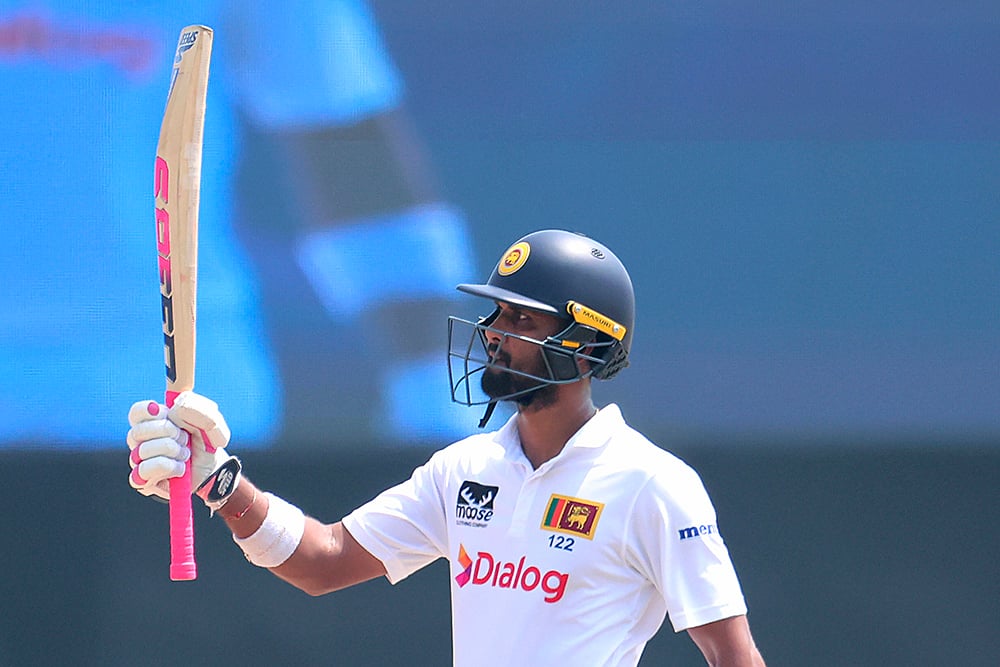 Sri Lanka and Australia cricket SL vs AUS 2nd Test Day 1 in Galle: Dinesh Chandimal