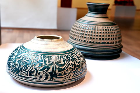 Ceramist Ira Chaudhuri’s signature bowls 