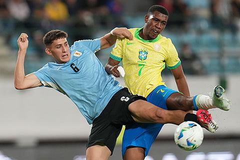 South American U-20 Championship: Brazil vs Uruguay