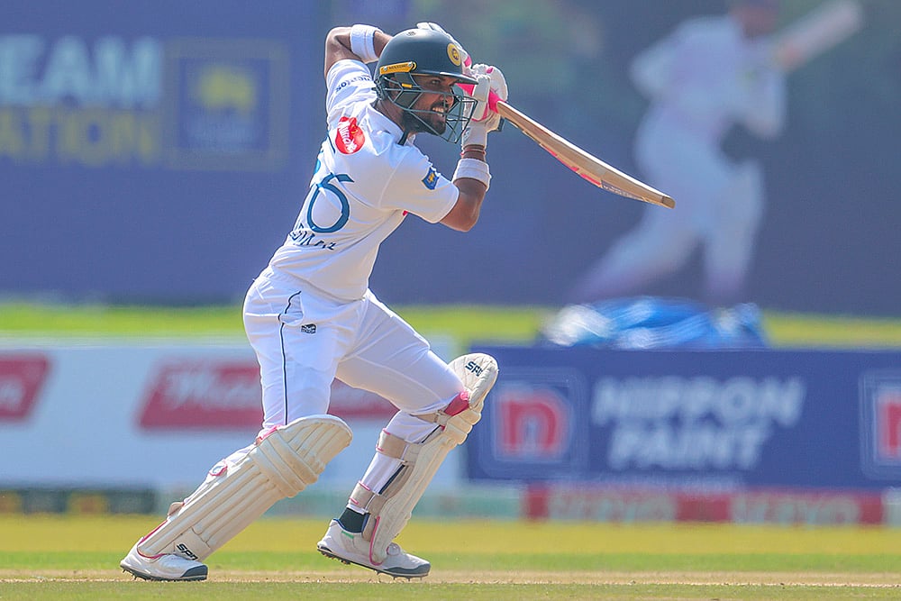 Sri Lanka and Australia cricket SL vs AUS 2nd Test Day 1 in Galle: Dinesh Chandimal 