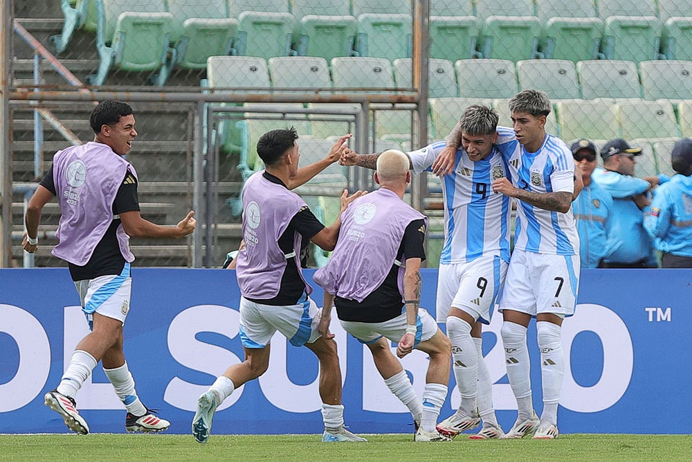 South American U-20 Championship Soccer Match: Chile vs Argentina