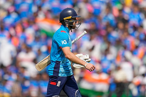 IND Vs ENG 1st ODI: England's Phil Salt walks off the field after losing his wicket