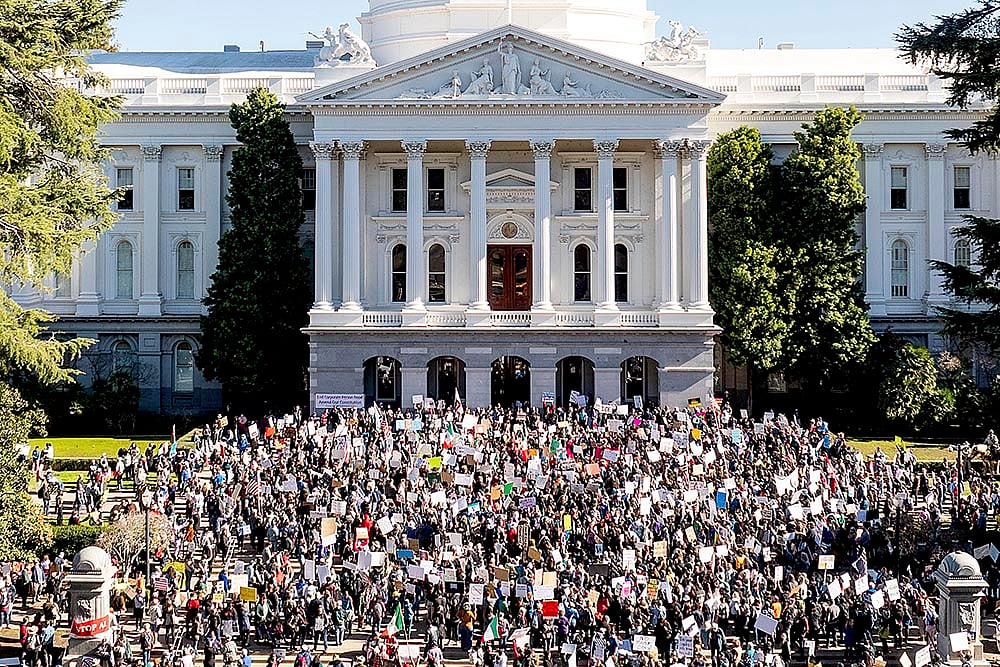 US Political Protest against the Trump administration Project 2025_2
