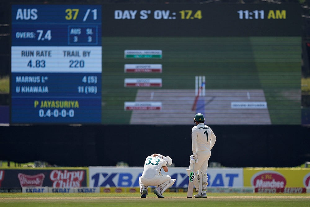 Sri Lanka vs Australia Cricket SL Vs AUS 2nd Test Day 2 photos from Galle: Marnus Labuschagne