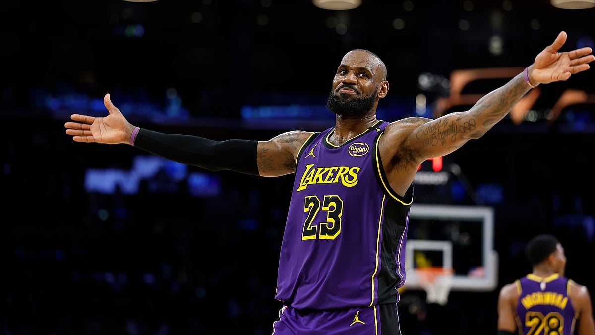 Los Angeles' Lakers LeBron James.