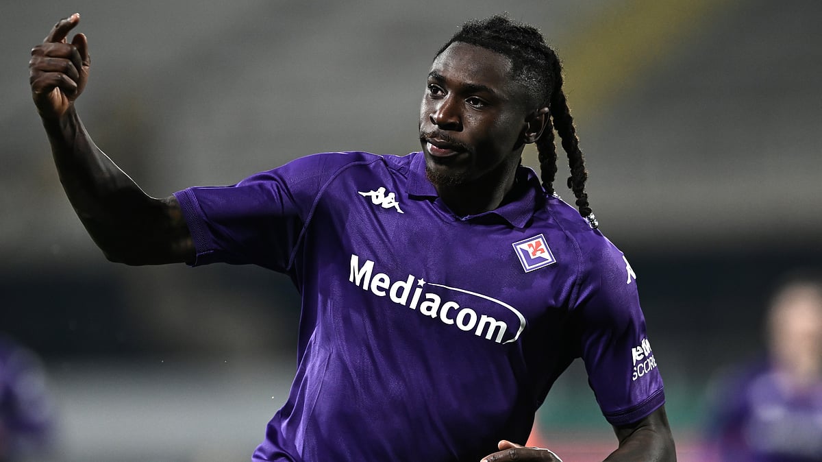 Moise Kean scored twice to condemn Inter to defeat
