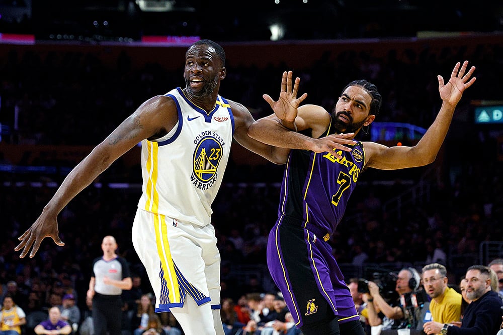 NBA Basketball Golden State Warriors vs Los Angeles Lakers game: Gabe Vincent