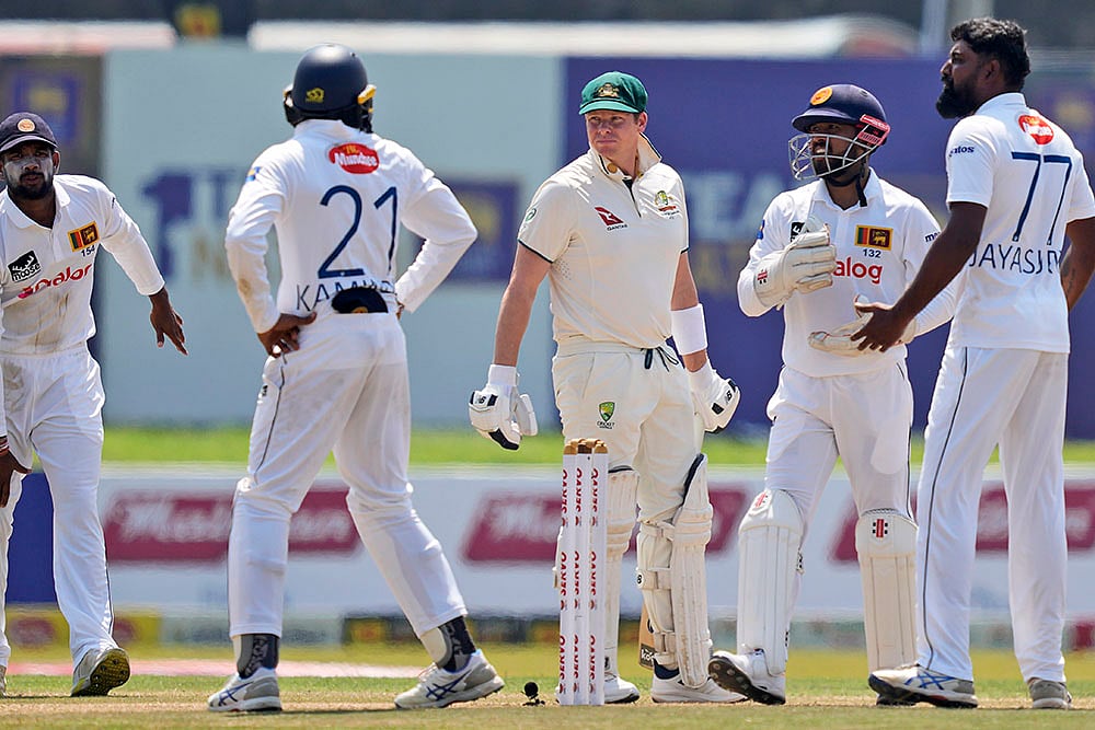 Sri Lanka vs Australia Cricket SL Vs AUS 2nd Test Day 2 photos from Galle: Prabath Jayasuriya