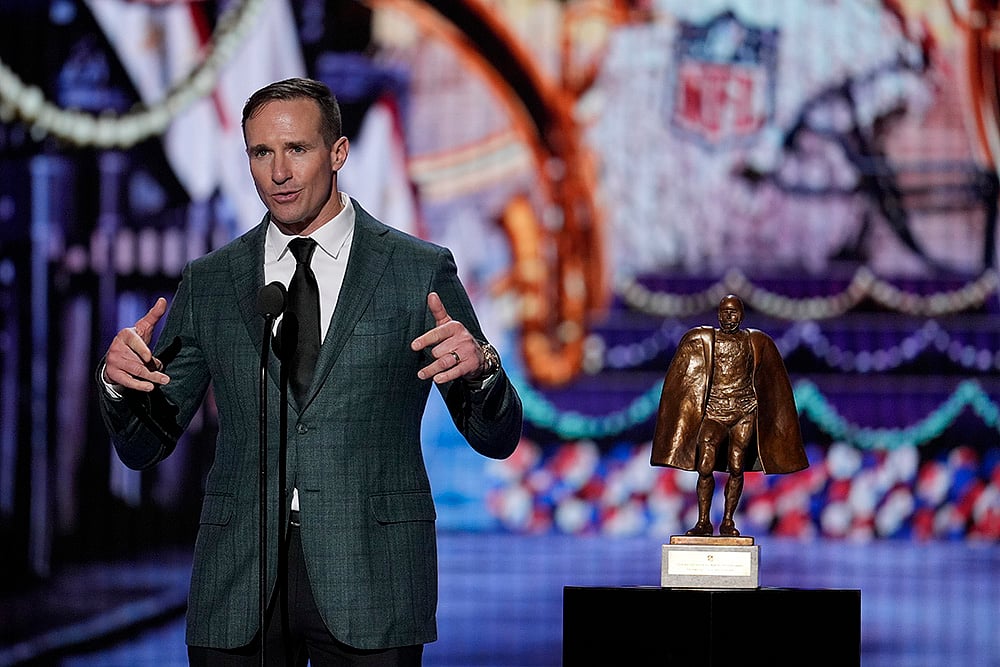 Super Bowl 59 Football NFL Honors award show: Drew Brees