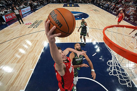 Timberwolves Rockets Basketball