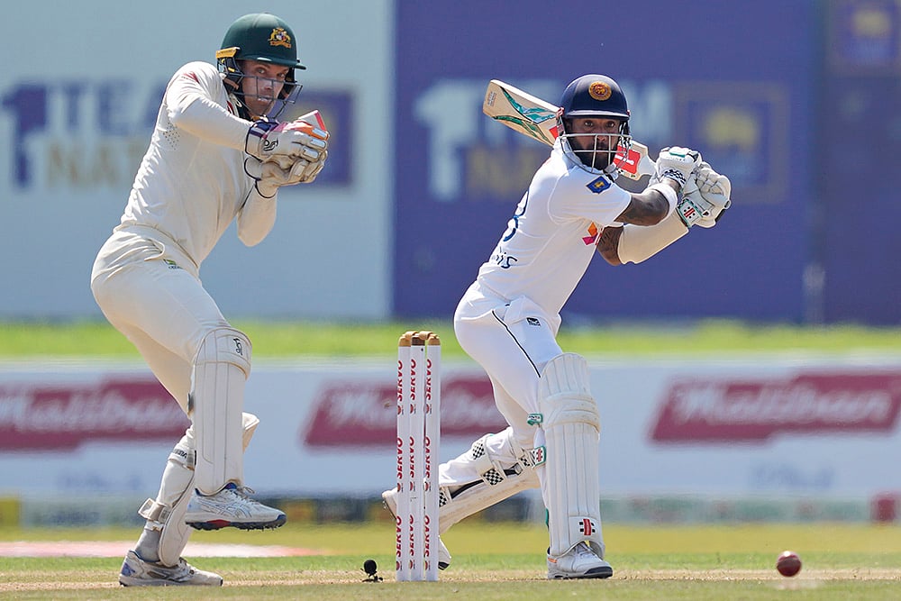 Sri Lanka vs Australia Cricket SL Vs AUS 2nd Test Day 2 photos from Galle: Kusal Mendis